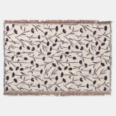Petite Blossom Cotton Throw Blanket Decke (Vorderseite)