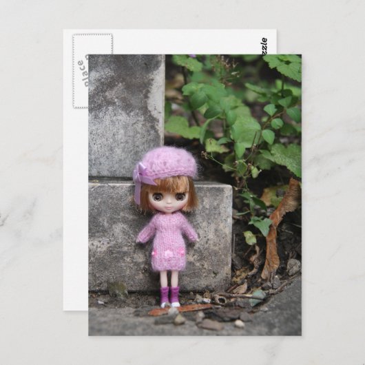 Petite Blythe Postkarte (Vorne/Hinten)