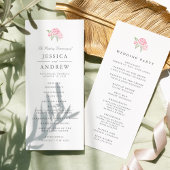Petite Bouquet Wedding Program | Blüte Programm