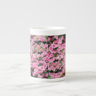 Petite Coffee Cup mit Blumendesign Porzellantasse