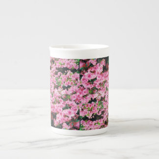 Petite Coffee Cup mit Blumendesign Porzellantasse