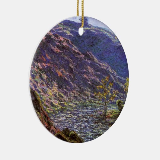 Petite Creuse, Sonnenlicht von Claude Monet Keramikornament (Rechts)