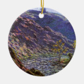 Petite Creuse, Sonnenlicht von Claude Monet Keramikornament (Vorne)