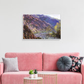 Petite Creuse, Sonnenlicht von Claude Monet Leinwanddruck (Insitu (Wohnzimmer))