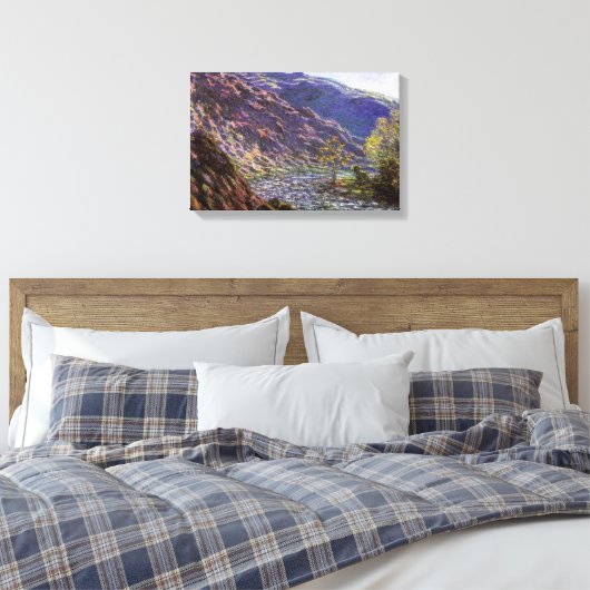 Petite Creuse, Sonnenlicht von Claude Monet Leinwanddruck (Insitu (Schlafzimmer))