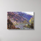 Petite Creuse, Sonnenlicht von Claude Monet Leinwanddruck (Vorderseite)
