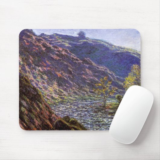 Petite Creuse, Sonnenlicht von Claude Monet Mousepad (Mit Mouse)