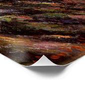 Petite Creuse, Sonnenlicht von Claude Monet Poster (Ecke)