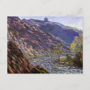 Petite Creuse, Sonnenlicht von Claude Monet Postkarte