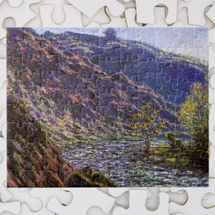 Petite Creuse, Sonnenlicht von Claude Monet Puzzle