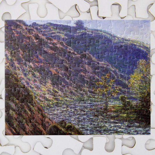 Petite Creuse, Sonnenlicht von Claude Monet Puzzle
