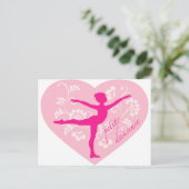 Petite Danseuse Postkarte (Stehend Vorderseite)