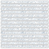 Petite Floral Borders Boho Blume Aufkleber (Vorderseite)