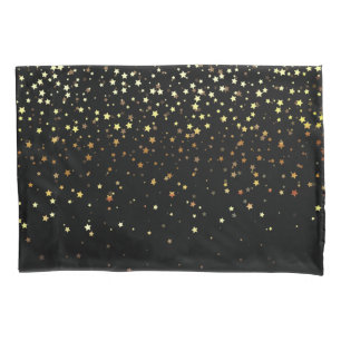 Petite Golden Stars Pillowcase Kissenbezug