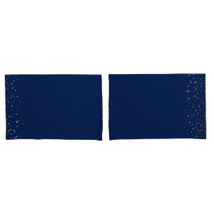 Petite Golden Stars Pillowcase Set Kissenbezug