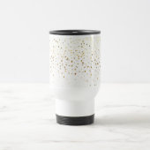 Petite Golden Stars Reisecoffee Mug-White Reisebecher (Mittel)