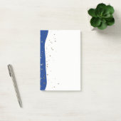 Petite Golden Stars Wave Post-it-Notes-Blue Post-it Klebezettel (Büro)