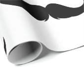 Petite Handlebar Mustache Geschenkpapier (Rolleneckpunkt)