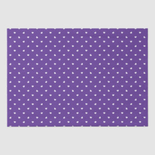 Petite Hearts on Bright Lila Tissue Paper Seidenpapier
