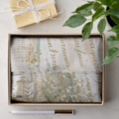 Petite Maison de Plage French Script Decoupage Seidenpapier (Geschenk)