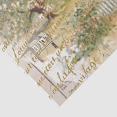 Petite Maison de Plage French Script Decoupage Seidenpapier (Detail)