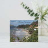 Petite Martinique Beach Postkarte (Stehend Vorderseite)