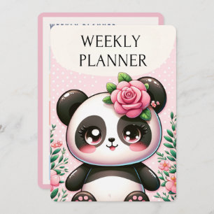 Petite Panda's Weekly Blossom Planner
