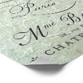 Petite Rose Confection Poster (Ecke)