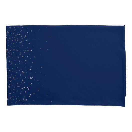 Petite Silver-Stars Pillowcase Kissenbezug (Vorderseite)