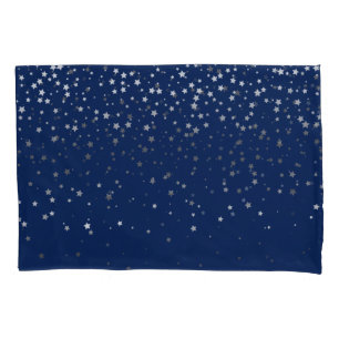 Petite Silver-Stars Pillowcase Kissenbezug