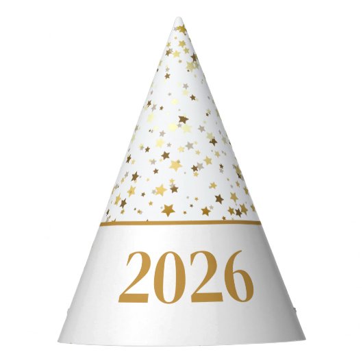 Petite Stars New Years Hat Partyhütchen (Vorderseite)
