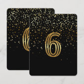 Petite Stars Tischnummer Card-6 Starry Night (Vorne/Hinten)