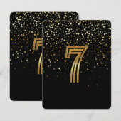 Petite Stars Tischnummer Card-7 Starry Night (Vorne/Hinten)