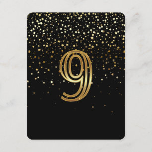 Petite Stars Tischnummer Card-9 Starry Night