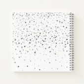 Petite Stars Wedding Notebook Foto Album Notizblock (Rückseite)