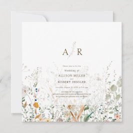 Petite Wildblume Wedding Einladung