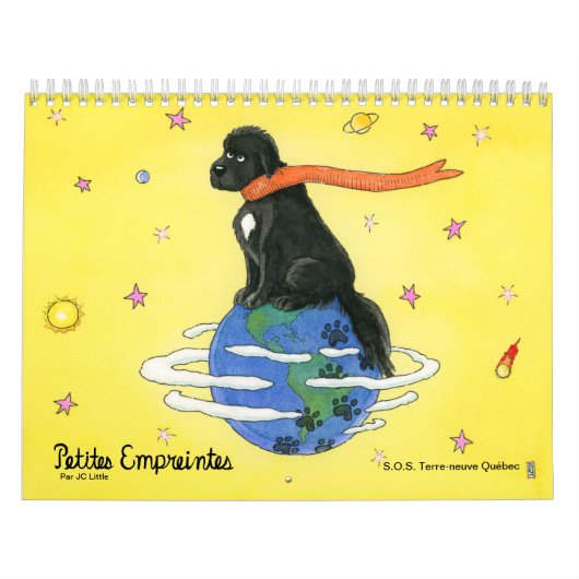Petites empreintes - Hühner terre neuve Kalender (Titelbild)