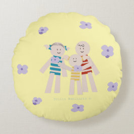 Petits Habitants - Canciones para Soñar Rundes Kissen