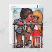 Petits Poulbots à Paris Postkarte (Vorne/Hinten)