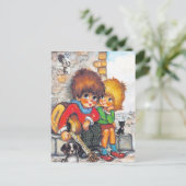 Petits Poulbots musiciens Postkarte (Stehend Vorderseite)