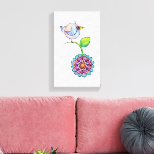 "Petitsa" die Leinwand (Insitu (Wohnzimmer))