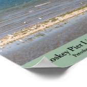 Petoskey Pier Light - Michigan Poster (Ecke)