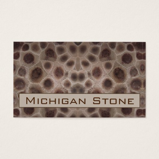 Petoskey Stone (Vorderseite)