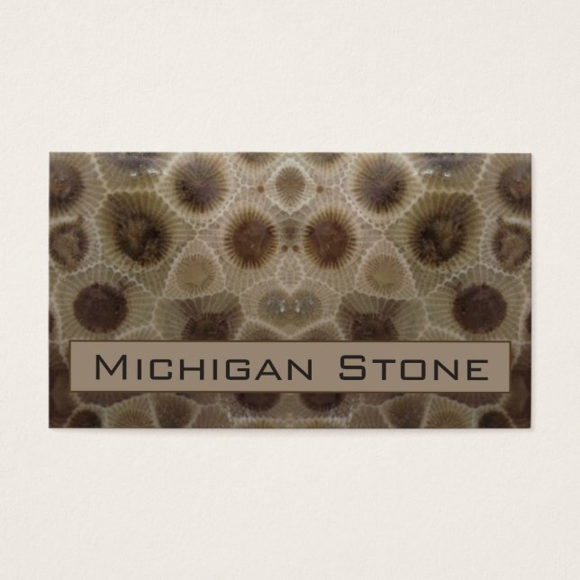 Petoskey Stone (Vorderseite)