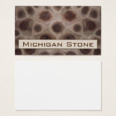 Petoskey Stone (Vorne & Hinten)