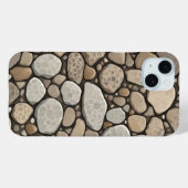 Petoskey Stone Abstrakt Case-Mate iPhone Hülle (Rückseite (Horizontal))