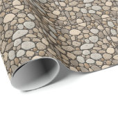 Petoskey Stone Abstrakt Geschenkpapier (Rolleneckpunkt)