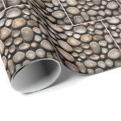 Petoskey Stone Abstrakt Geschenkpapier (Rolleneckpunkt)