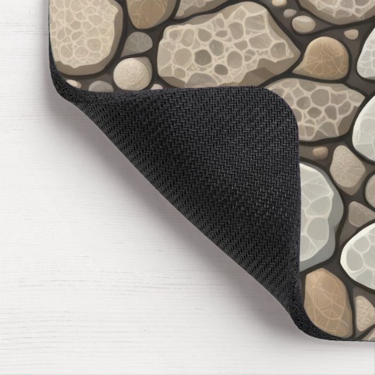 Petoskey Stone Abstrakt Mousepad (Ecke)