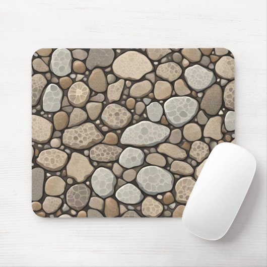 Petoskey Stone Abstrakt Mousepad (Mit Mouse)